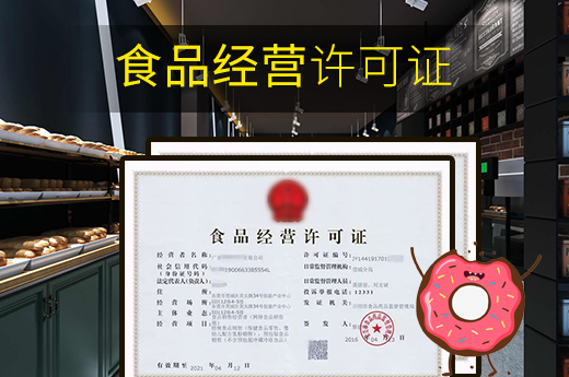 食品經營許可證